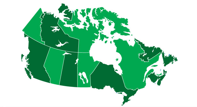 Carte Canada